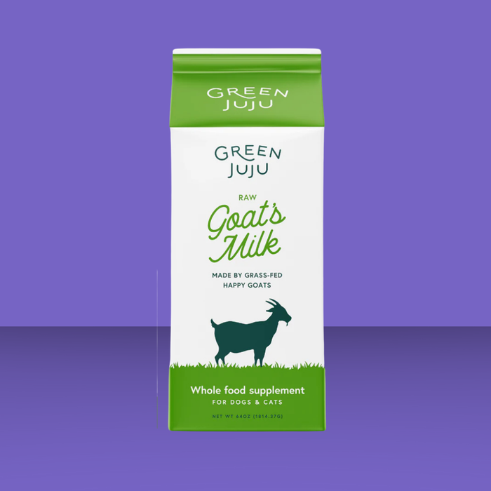 Green Juju Raw Goat Milk Half Gallon