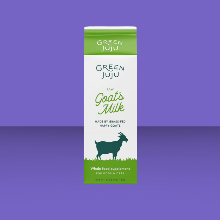 Green Juju Raw Goat Milk Quart