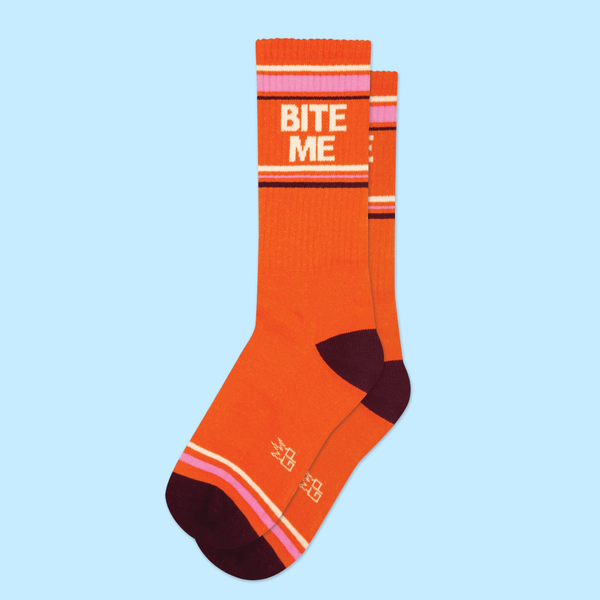 Gumball Poodle Socks Bite Me