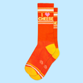 Gumball Poodle Socks I Heart Cheese