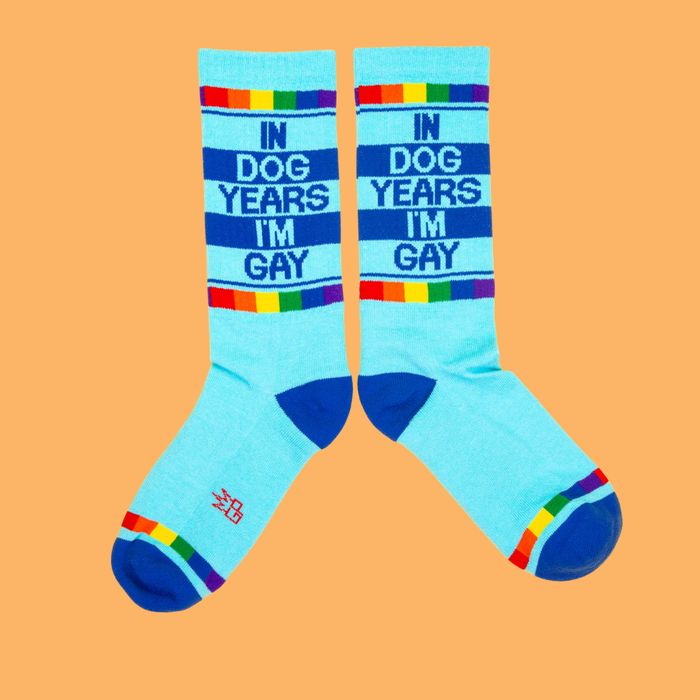 Gumball Poodle Socks In Dog Years I'm Gay