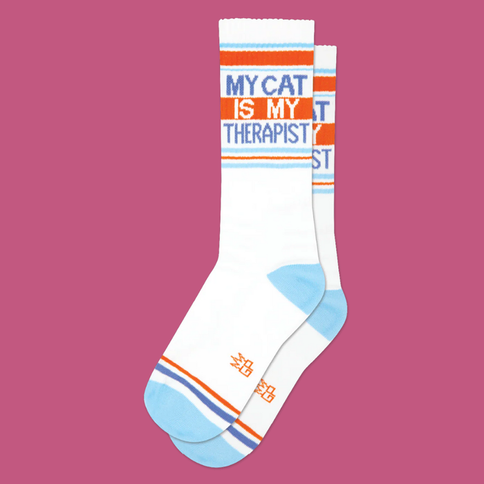 Gumball Poodle Socks My Cat Is My Therapist