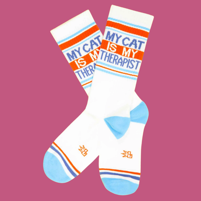 Gumball Poodle Socks My Cat Is My Therapist
