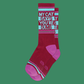 Gumball Poodle Socks My Cat Says You're Dumb