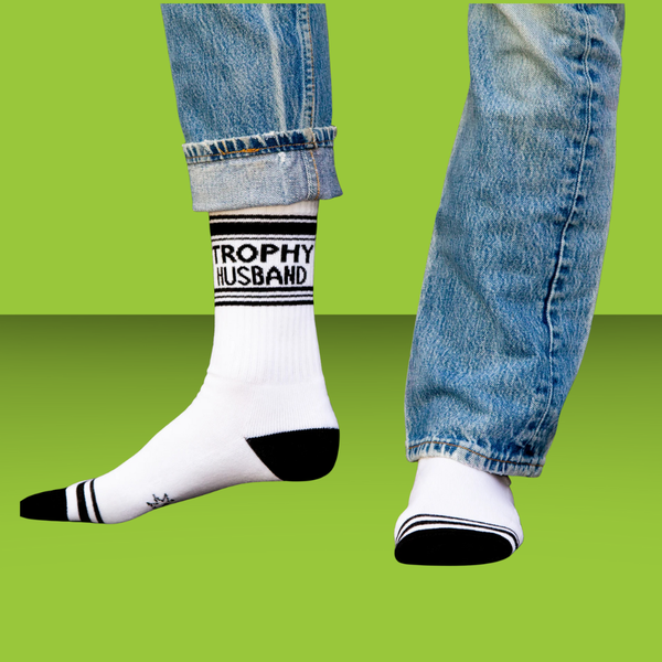 Gumball Poodle Socks Trophy Husband