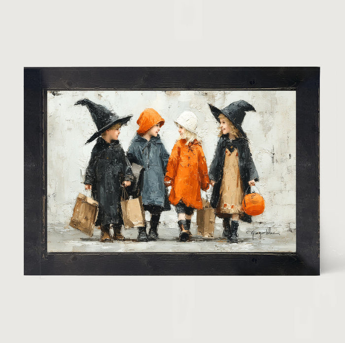 Halloween Children Trick or Treating