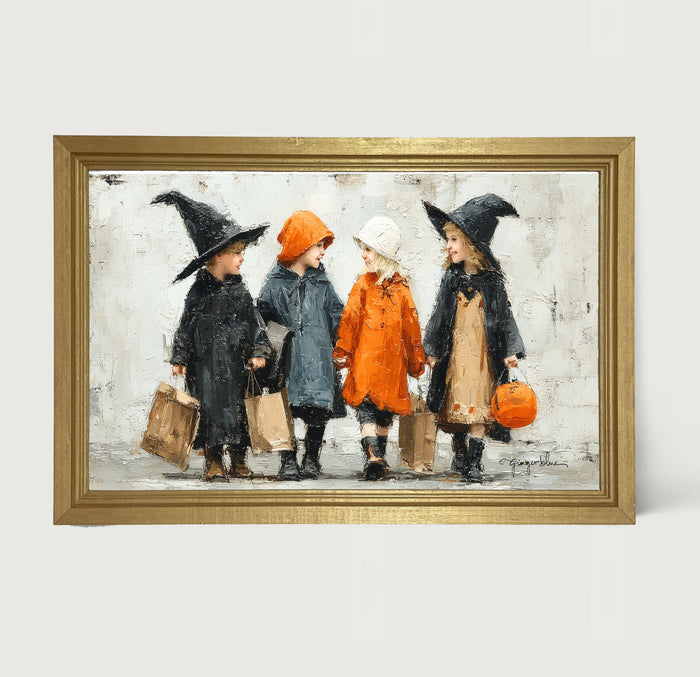 Halloween Children Trick or Treating