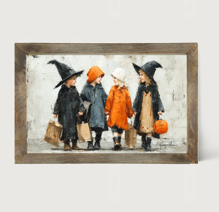 Halloween Children Trick or Treating