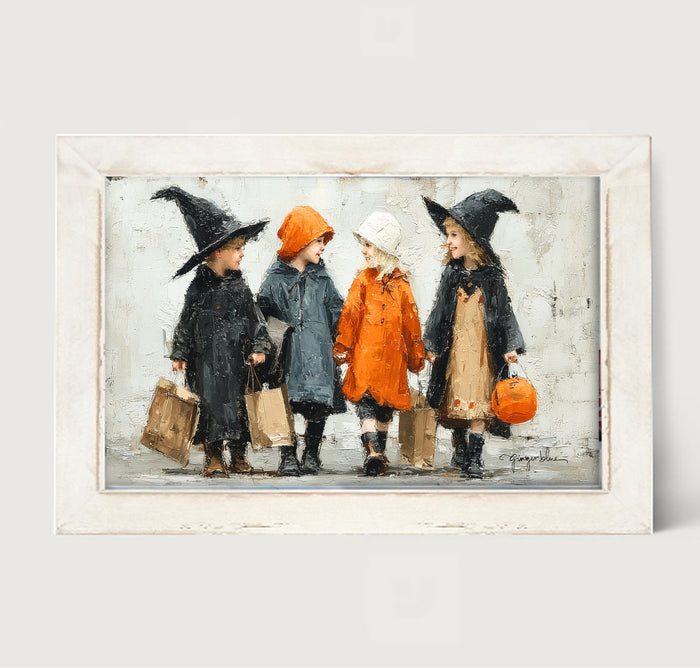 Halloween Children Trick or Treating
