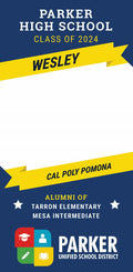 High School Graduation Ceremony Single Vinyl Banner Dekra-Lite