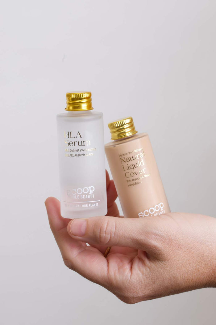 HLA Serum & Natural Liquid Cover Refill Subscription - Scoop Whole Beauty - Bundle