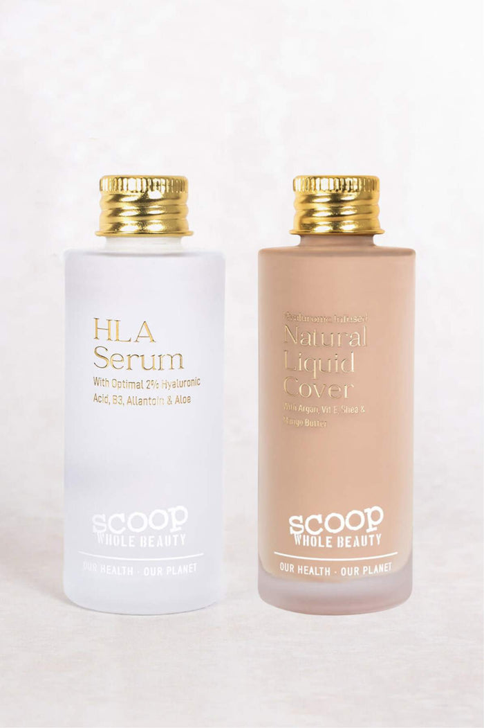 HLA Serum & Natural Liquid Cover Refill Subscription - Scoop Whole Beauty - Bundle