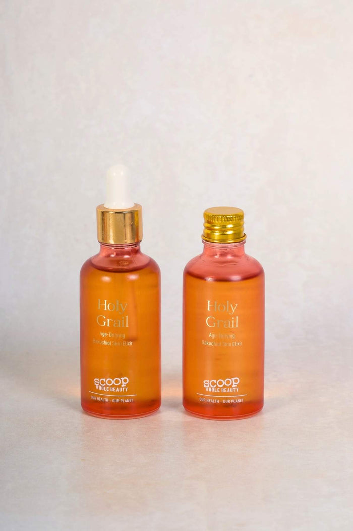 Holy Grail Age Defying Bakuchiol Skin Elixir Refill Bottle - Scoop Whole Beauty - skincare