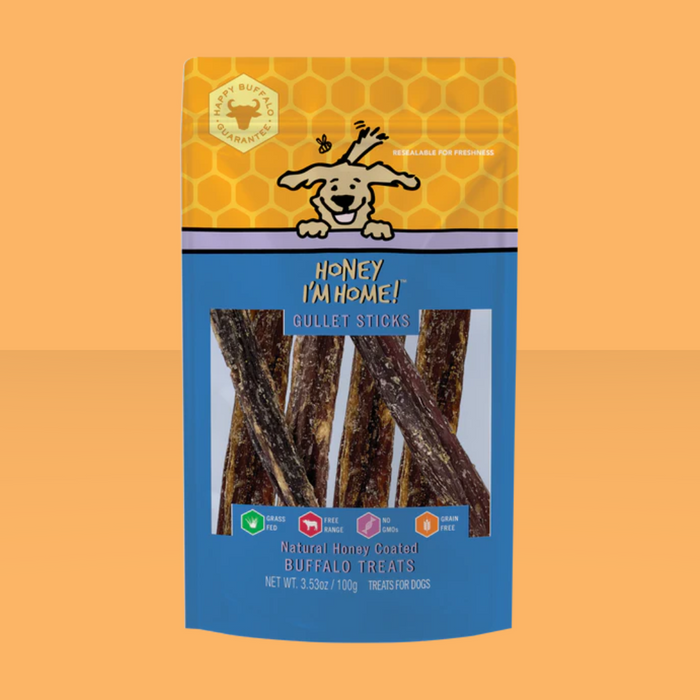 Honey I'm Home Buffalo Gullet Sticks 3.53oz
