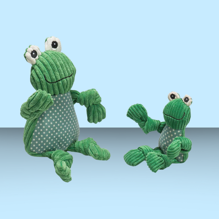 HuggleHounds Knotties Frog L