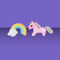 HugSmart Meow Buddies Unicorn & Rainbow