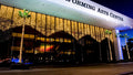 Dekra-Lite Incandescent Light Curtain on Performing Arts Center Long Beach