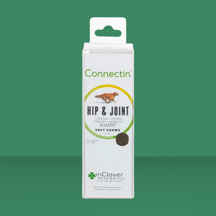 InClover Dog Connectin Hip and Joint Chews 20 Pack