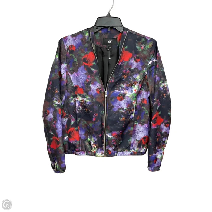 Jacket Other By H&m In Floral Print, Size: S