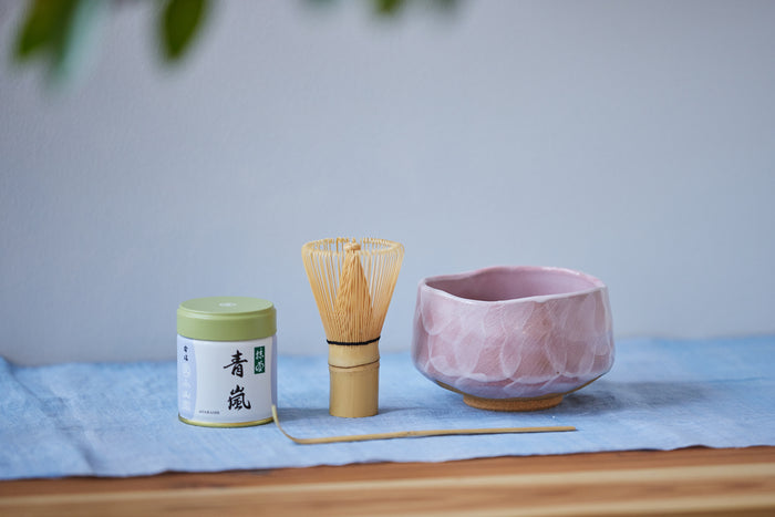 Japanese Matcha Tea Set - Pink