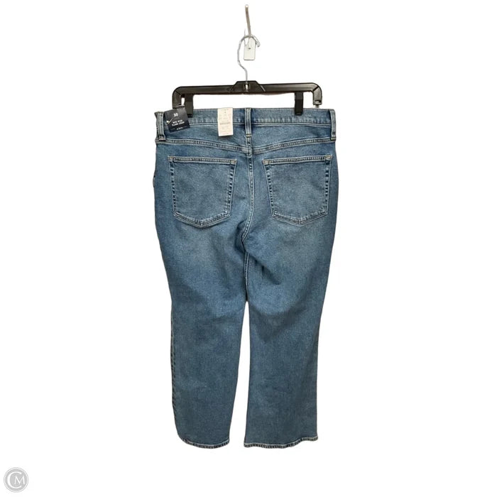 Jeans Flared By J. Crew In Blue Denim, Size: 10