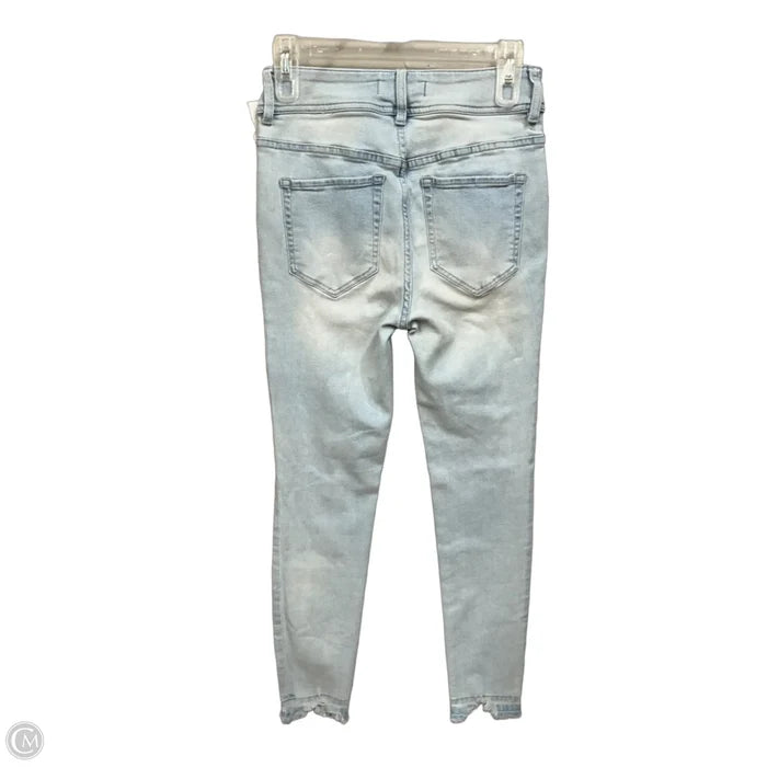 Jeans Skinny By Free People In Blue, Size: 2