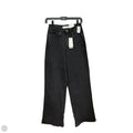 Jeans Wide Leg By Clothes Mentor In Black Denim, Size: 0