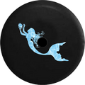 Jeep Wrangler JL Backup Camera Day Beautiful Mermaid Peace Love Tiedye RV Camper Spare Tire Cover-35 inch