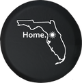 Jeep Wrangler Spare Tire Cover With Florida Map Print (Wrangler JK, TJ, YJ)