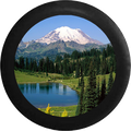 Jeep Wrangler Tire Cover With Pine Forest Print (Wrangler JK, TJ, YJ)
