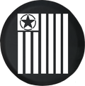 Jeep Wrangler Tire Cover With Tactical Military Star (Wrangler JK, TJ, YJ)