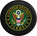 Jeep Wrangler Tire Cover With United States Army (Wrangler JK, TJ, YJ)