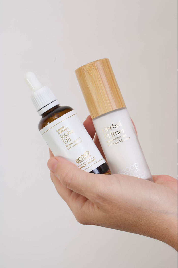 Jojoba Oil & Herbal Primer Subscription - Scoop Whole Beauty - Bundle