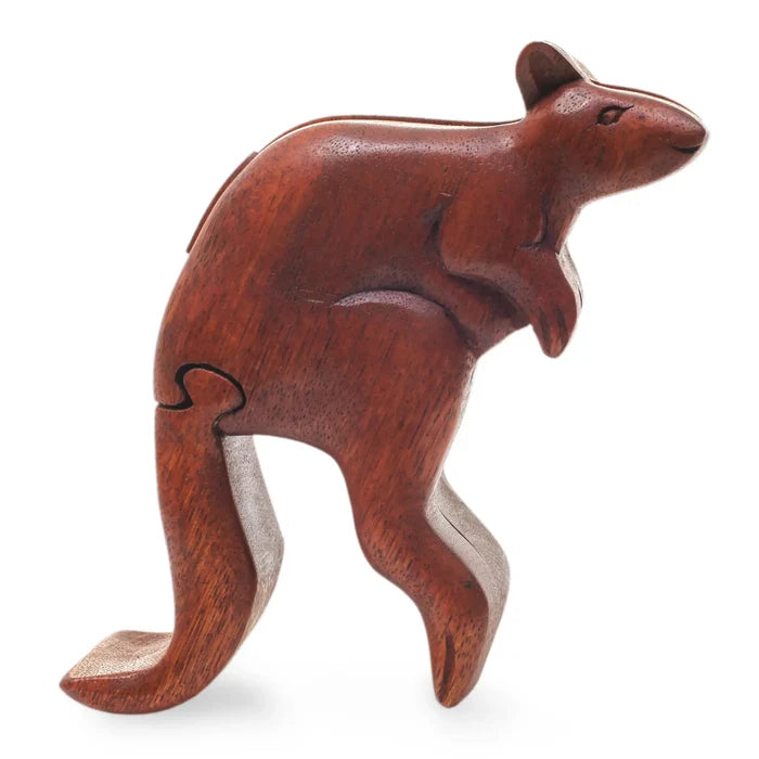 Kangaroo Puzzle Box