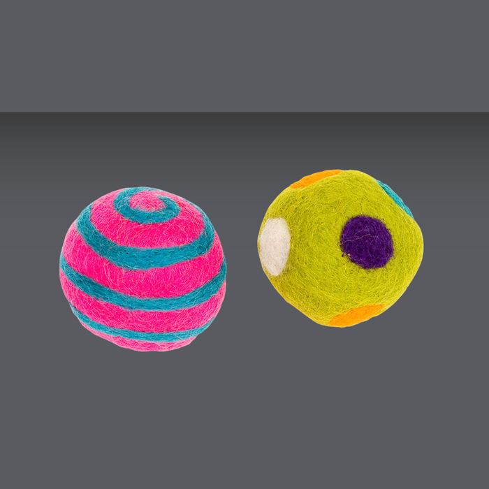 Karma Cat Wool Ball 2 Pack