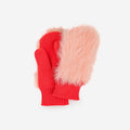 Kids Faux Fur Mittens