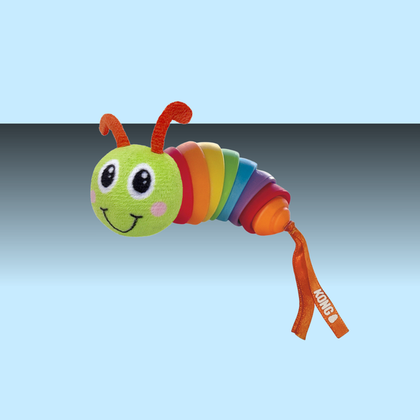 Kong Cat Bat-A-Bout Clackz Caterpillar