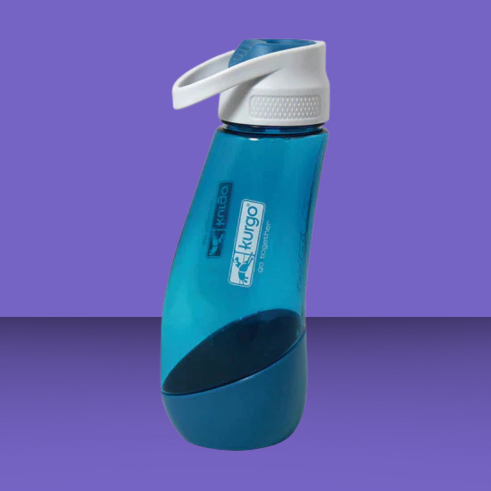 Kurgo Gourd Water Bottle Blue