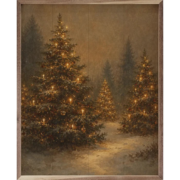 Lantern Glow Christmas Trees