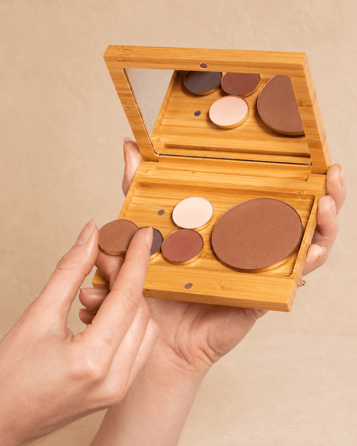 Large 100% Bamboo Mix & Match Multi Palette - Scoop Whole Beauty - palette