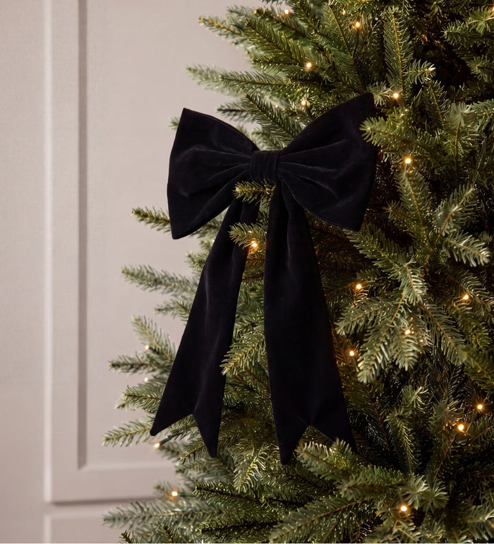 Large black bow
