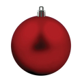 Large Matte Shatterproof Ornaments