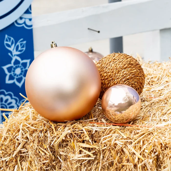 Large Matte Shatterproof Ornaments