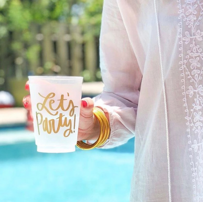 Let's Party Cups - Set of 10, 16 oz.