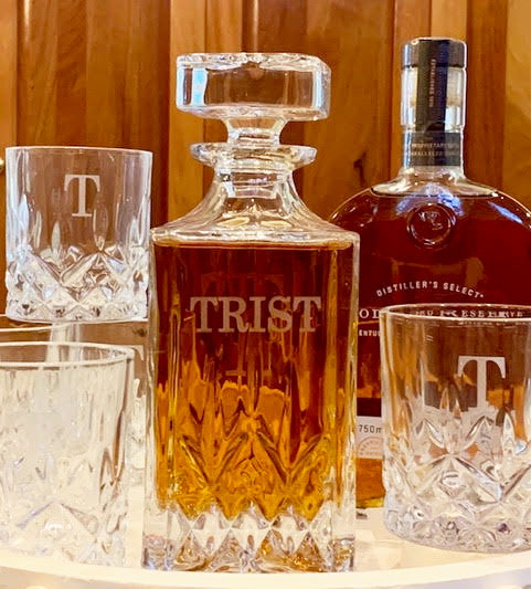 London Place 6 Piece Whiskey Glass Decanter Set