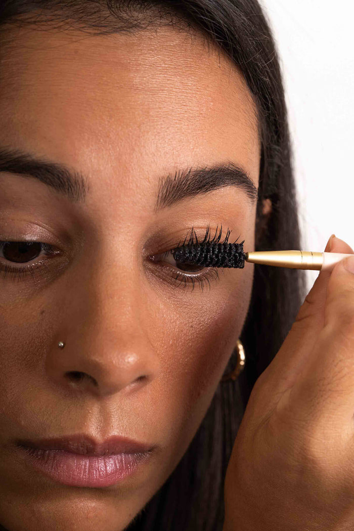 Double Sided Mud Cake Mascara Brush - Scoop Whole Beauty - mascara brush