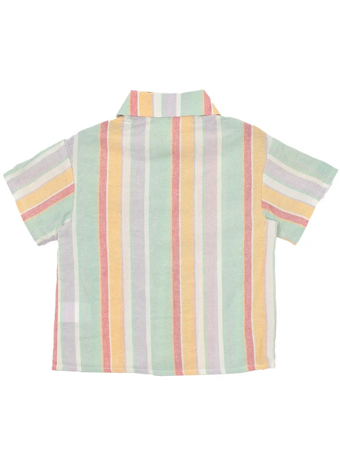 Malibu Top - Multi Stripe