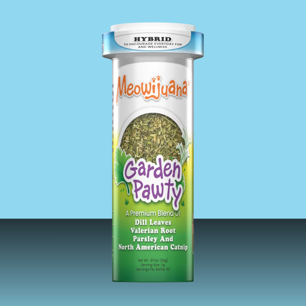 Meowijuana Catnip Blend Garden Pawty
