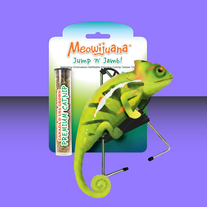Meowijuana Jump N Jamb Chameleon