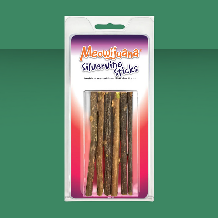 Meowijuana Silvervine Sticks 6 Count